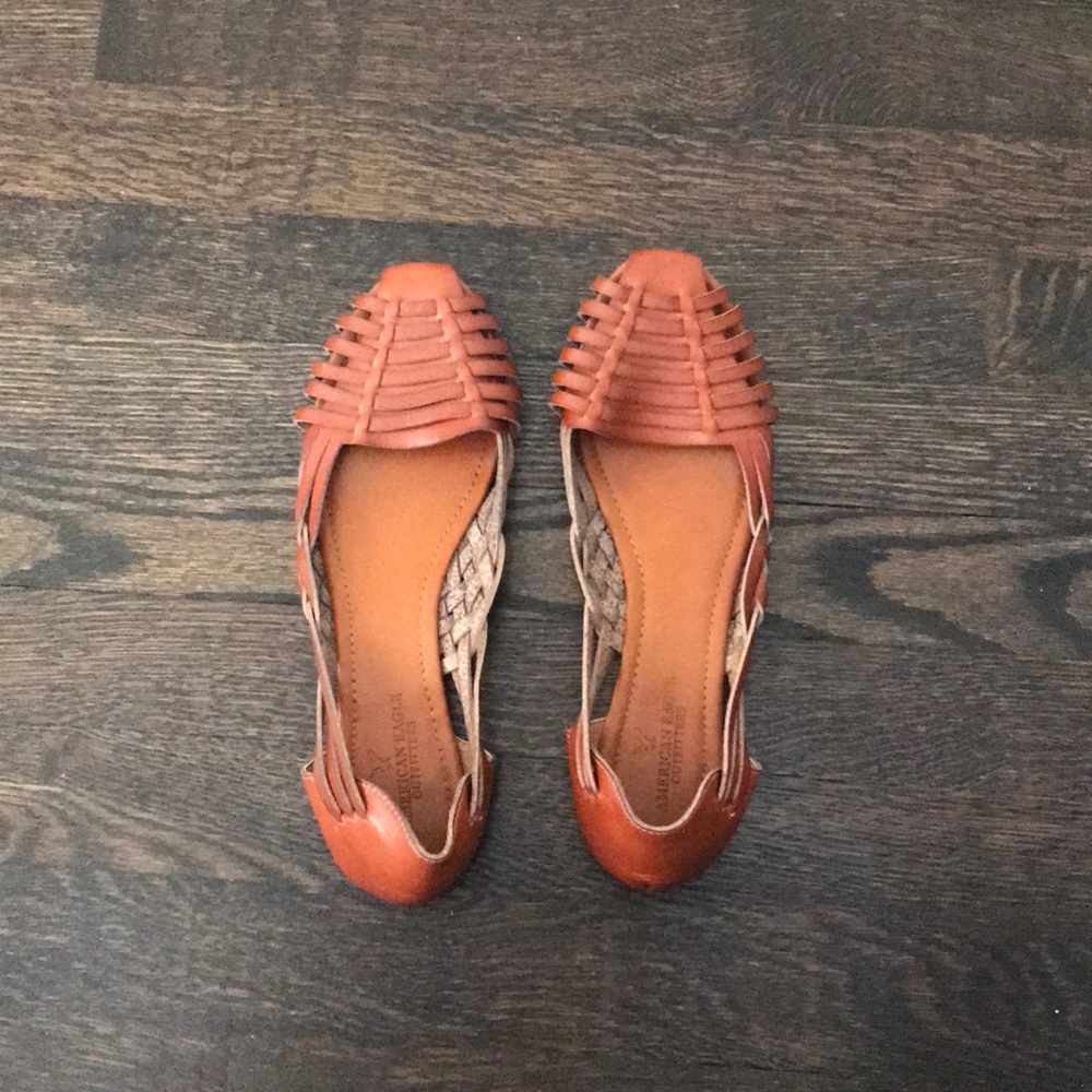 American Eagle Braided Flats